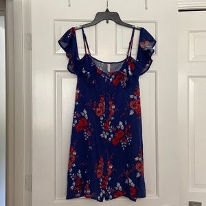 Cold shoulder dress